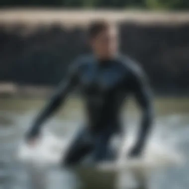 Rubber Wetsuits in Action Across Various Aquatic Sports Diverse aquatic sports utilizing rubber wetsuits