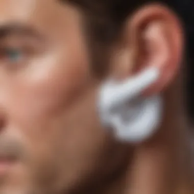 Warm Compress for Ear Care Illustration of a warm compress applied to the ear