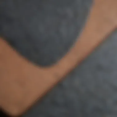 Examining Boogie Board Materials and Textures Close-up of boogie board materials showcasing different textures