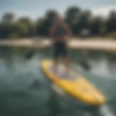 Safety guidelines for using inflatable paddle boards