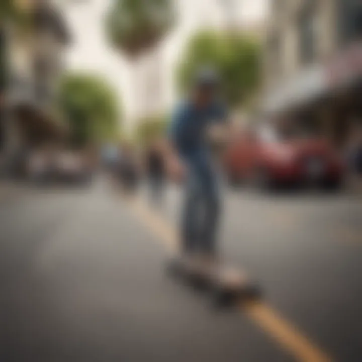 Community gathering of longboarding enthusiasts sharing tips and experiences