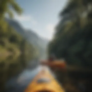 Kayaking enthusiasts navigating the serene waters of Killarney