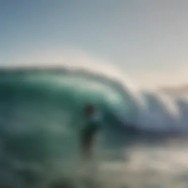 Surfing enthusiasts enjoying the perfect waves at Punta Roca