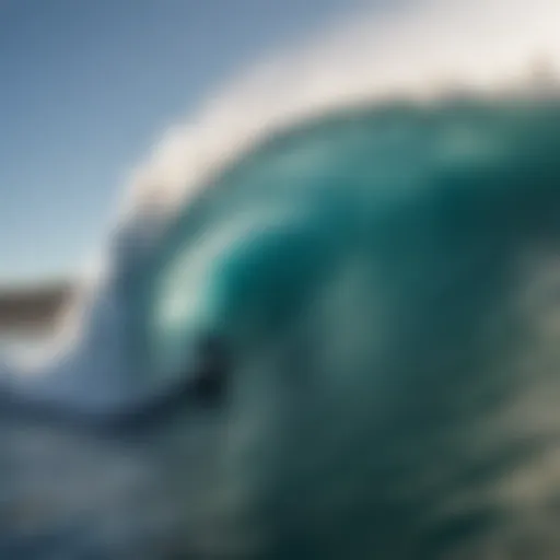 A breathtaking ocean wave capturing the essence of surfing adventure