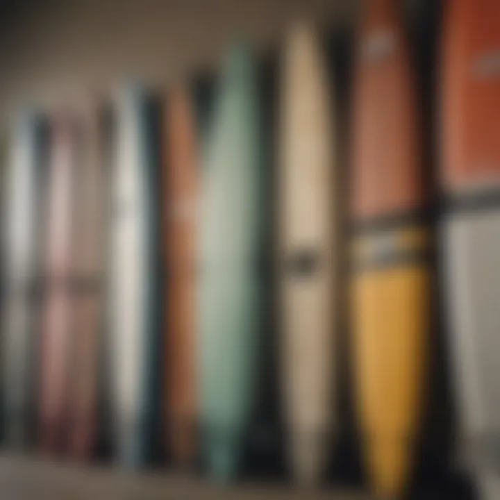 Different types of surfboard day bags displayed