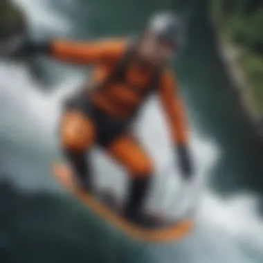 Safety gear and guidelines for bungee boarding