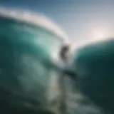 Surfer navigating through digital training modules