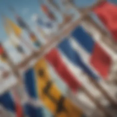 Diverse Sailing Signal Flags Collection of various sailing signal flags