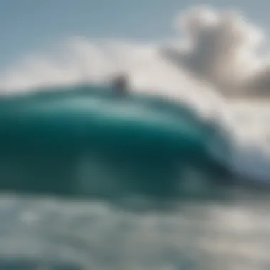 Advanced Forecasting for Watersports Enthusiasts A high-tech surf forecasting display