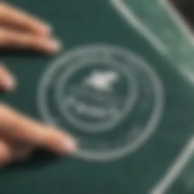 Sustainable Surfwear Practices An eco-friendly logo symbolizing sustainable production practices in surfwear