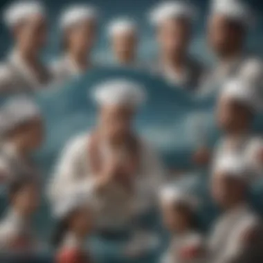 Cultural Representations of the Sailors Blessing A collage of different cultural representations of the sailors blessing.