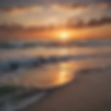 Sunset view over the shores of Manasota Key