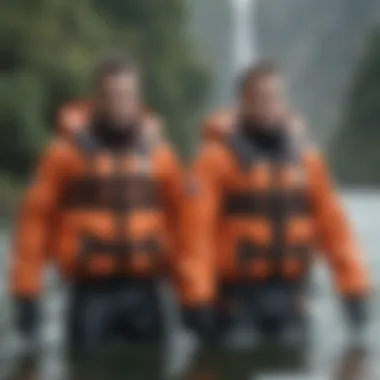 Comparison of traditional vs self-deploying life jackets